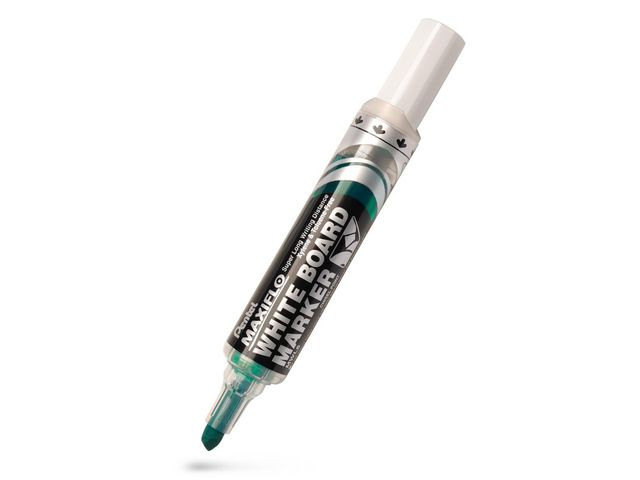 Whiteboardpenna PENTEL Maxiflo sned grön