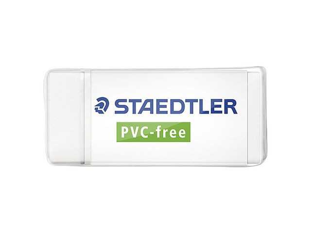 Radergummi Pvc-Fri 43x19x13mm vit