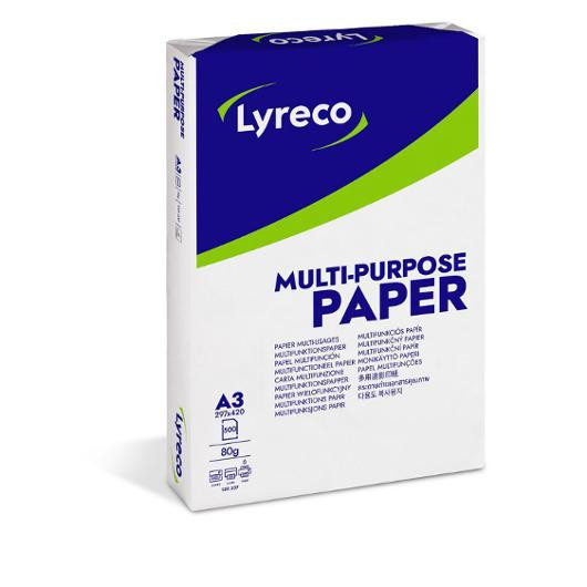 Kop.ppr LYRECO Multi A3 80g oh 500/fp