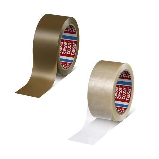 Packtejp TESA 4120 PVC 50mmx66m brun