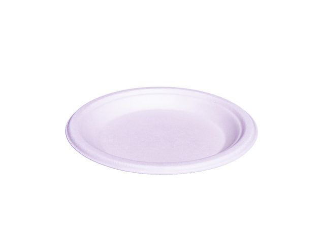 Tallrik Bagasse BIO 15,5 cm 50/fp