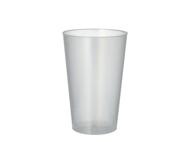 Plastglas återanvändbara 40cl 50/fp