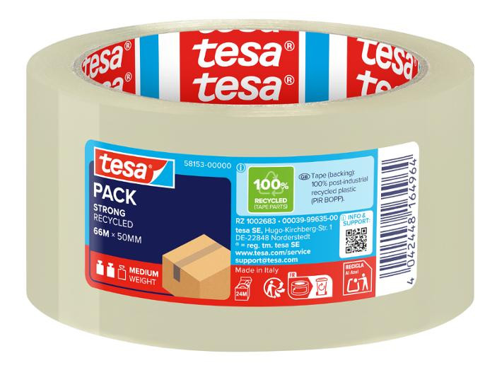 Packtejp TESA Eco Strong 50mmx66m klar