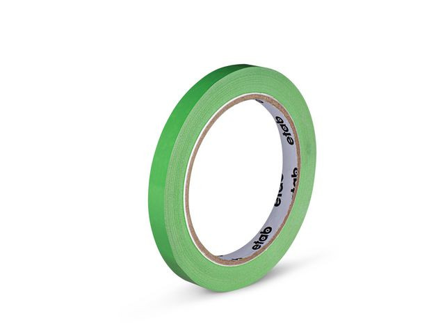 Tejp märk PVC 9mmx66m grön