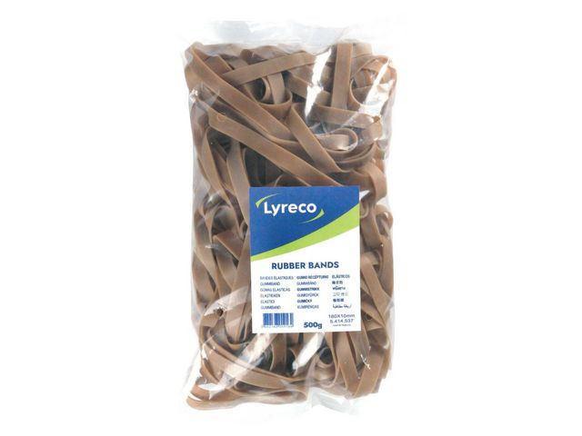 Gummiband LYRECO 180x10mm 500g 250/fp