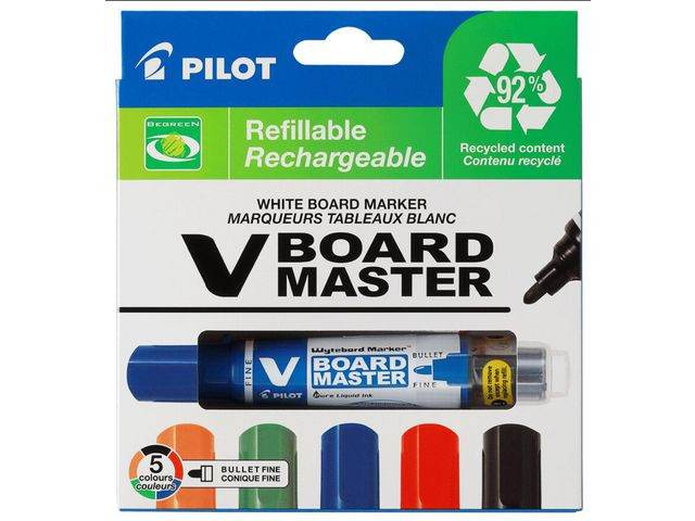 Whiteboardpenna PILOT V Board 4,5mm 5/fp
