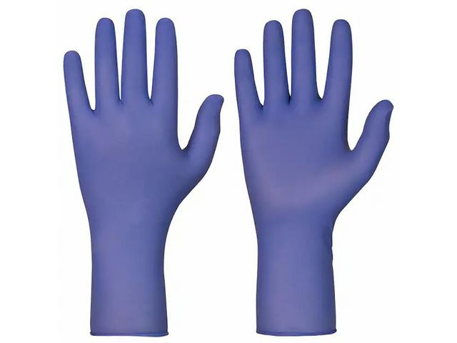 Nitrilhandske 615 indigo S 100/fp