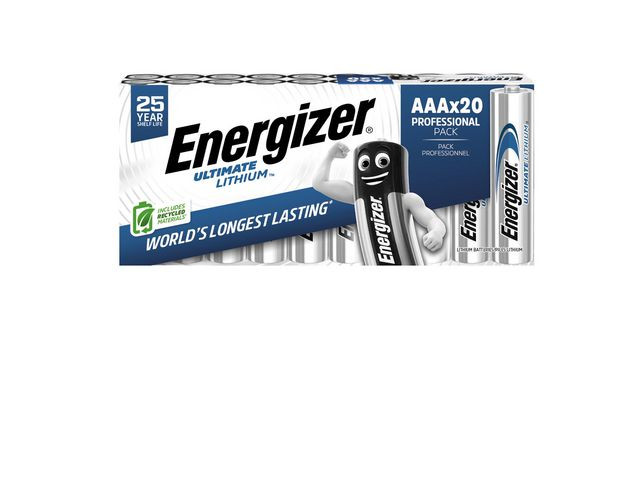 Batteri ENERGIZER Ultimate AAA 20/fp