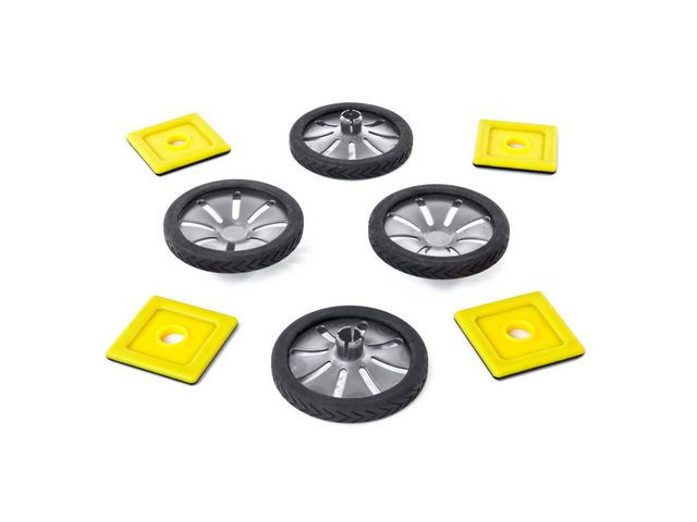 Polydron Magnetiskt hjulset 8/fp
