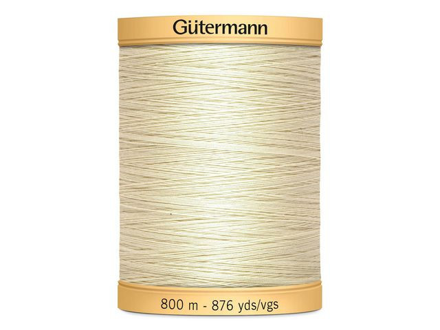 Sytråd Gütermann bomull 800m beige