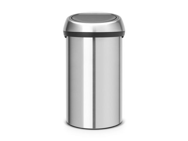 Papperskorg BRABANTIA Touch 60L silver