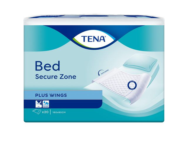 Inkoskydd TENA Bed Plus 180x80cm 20/fp