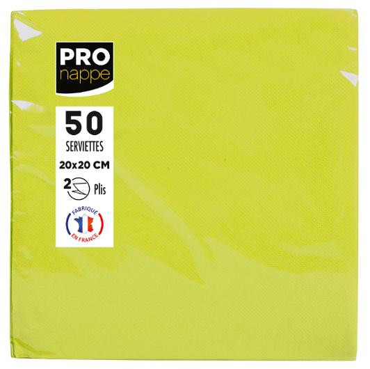 Servett PRONAPPE 20x20cm kiwi 50/fp