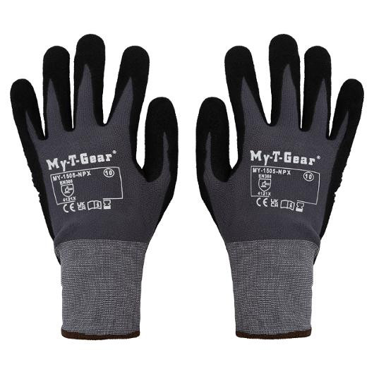 Montagehandske MY-T-GEAR nitril grepp 9