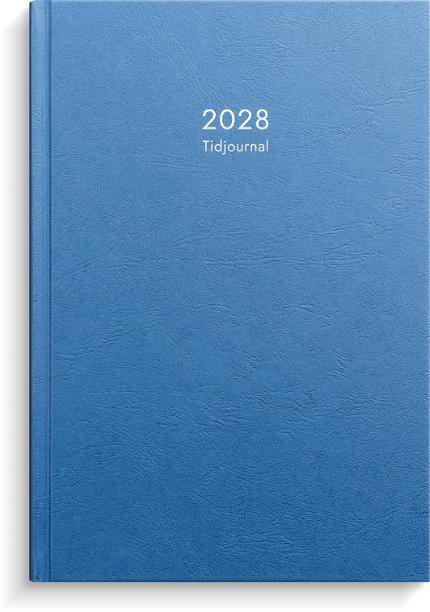Tidjournal 2028 blå