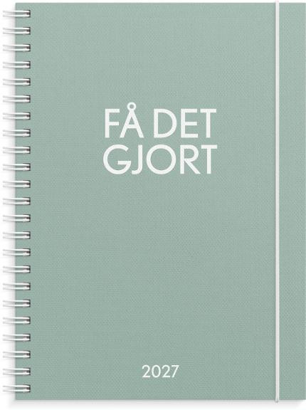 Kalender Få det gjort 2027 grön