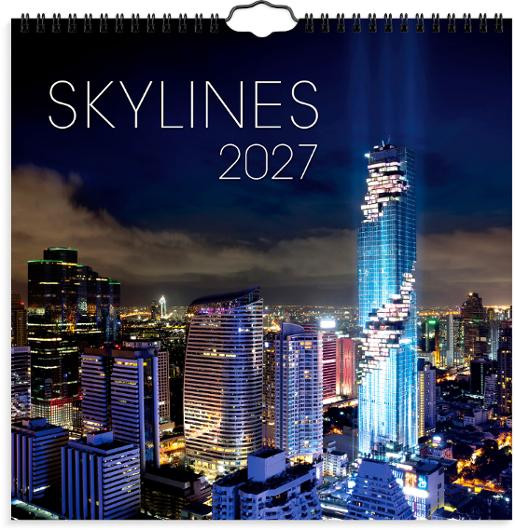 Väggkalender Skylines 2027