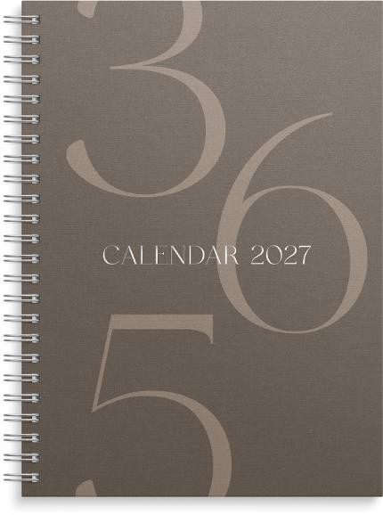 Kalender Business Story 2027 brun