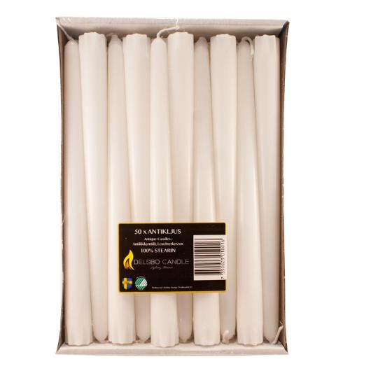 Antikljus DELSBO Stearin 25cm 50/fp