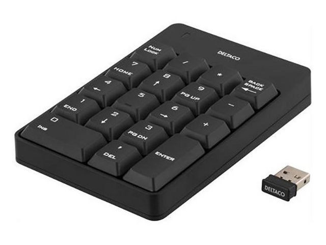 Tangentbord numeriskt DELTACO TB-144 WL