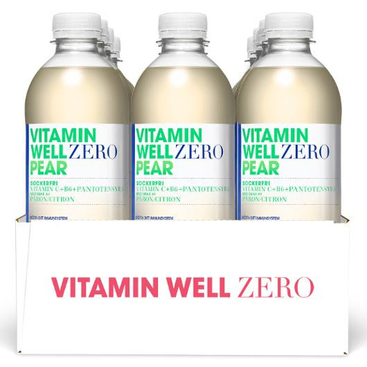 Dryck VITAMIN WELL Zero Pear 50cl