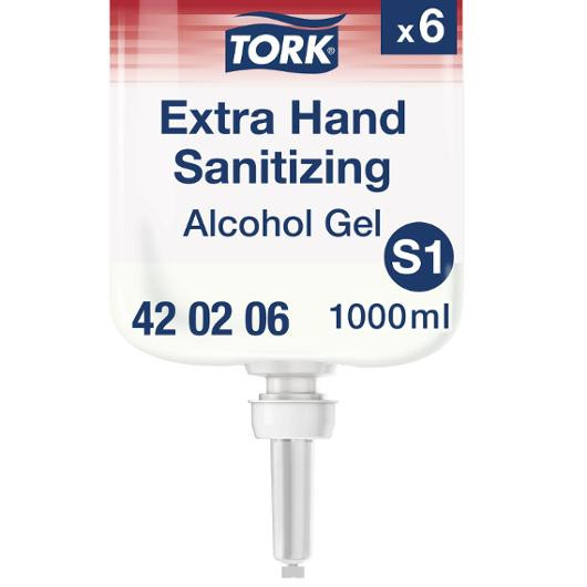 Handdesinfektion TORK Extra S1 Gel 1L