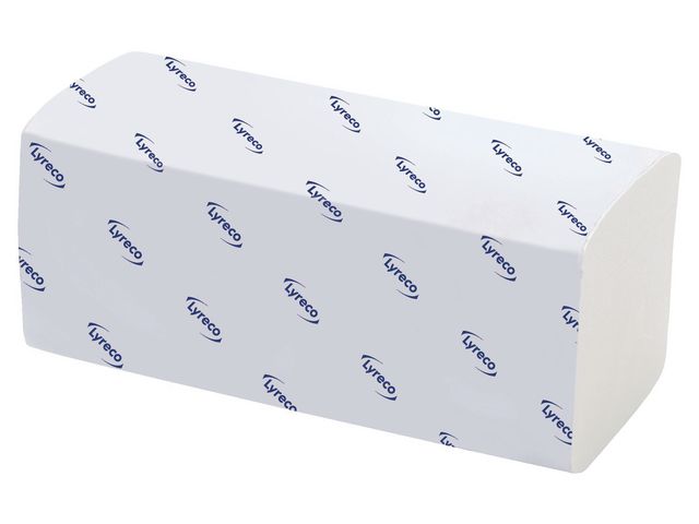Handduk LYRECO 2-lags V-vikt 3800/fp