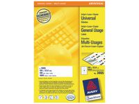 Etikett AVERY UG 105x33,8mm 1600/fp