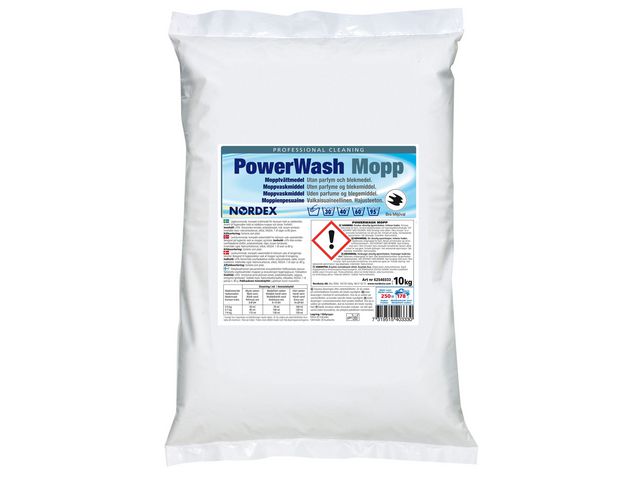 Tvättmedel NORDEX PowerWash Mopp 10kg