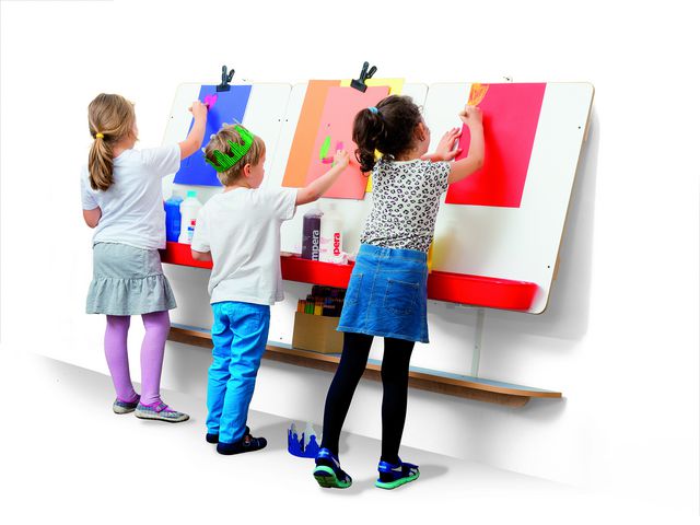 Förvaringstråg 3-pack för Väggstaffli