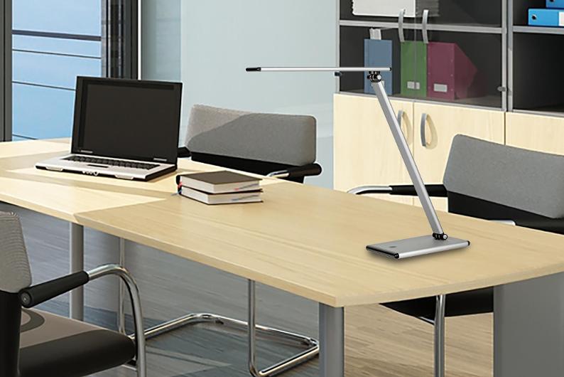 Lampa UNILUX Terra LED metal grå