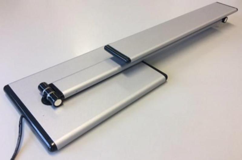 Lampa UNILUX Terra LED metal grå