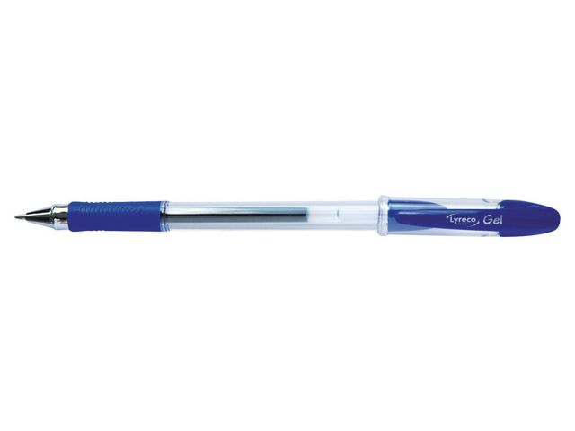 Gelpenna LYRECO grip 0,7mm blå