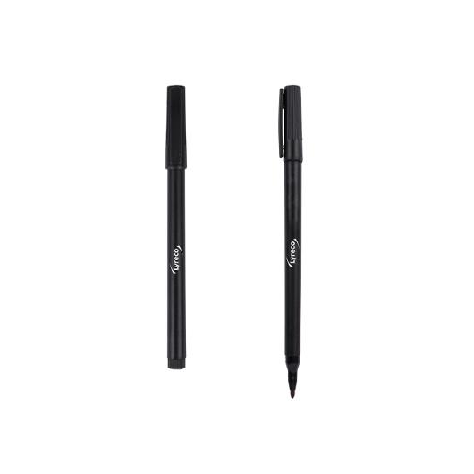 Märkpenna LYRECO rund 1-2mm svart