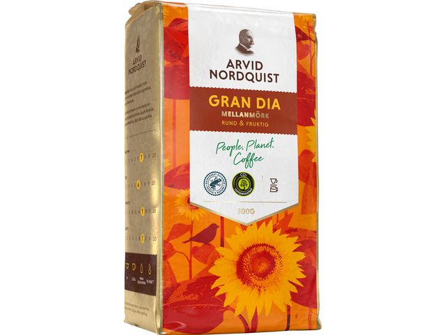 Kaffe ARVID.N Gran Dia Mellanmörk 500g