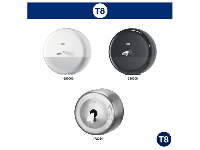 Toalettpapper TORK Adv T8 2-lag 6/fp