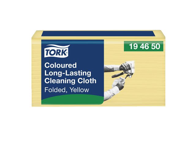 Rengöringsduk TORK Pre W8 gul 40/fp