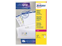 Etikett AVERY UG 63,5x72mm 1200/fp