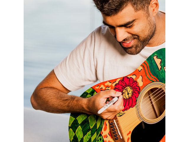 Märkpenna SHARPIE F svart