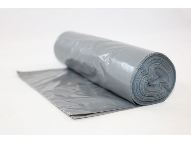 Sanitetspåse LLD 18L 25my grå 100/rl