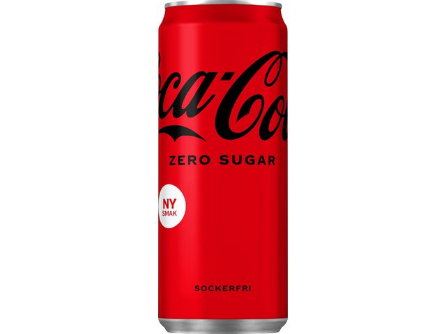 Dricka COCA-COLA Zero 33cl burk