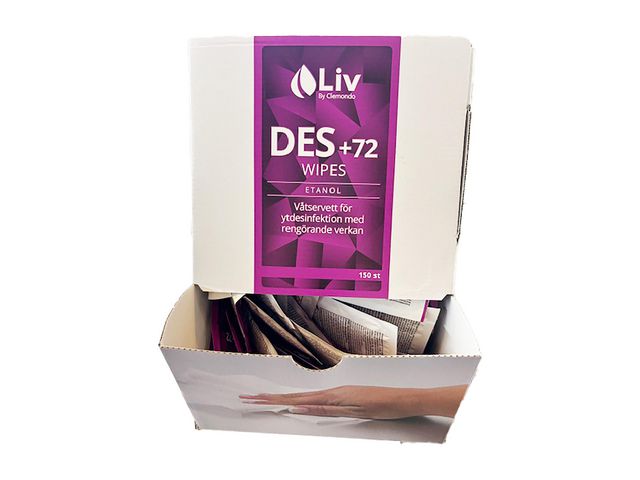 Ytdesinfektionsduk LIV Des +72 150/fp