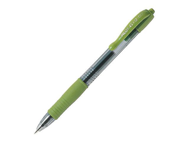 Gelpenna PILOT G2 Plus 0,7 Limegrön