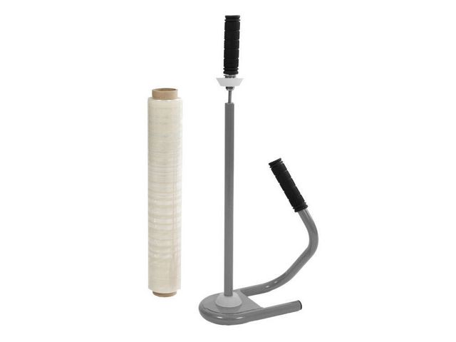 Sträckfilmshållare 38-48cm grå/svart