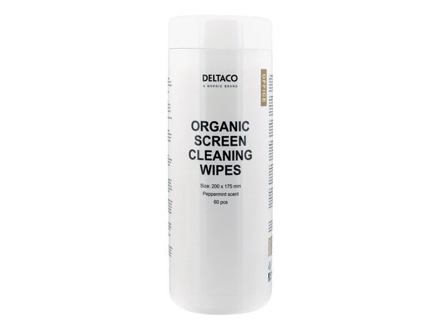 Rengöringsduk DELTACO våt skärm 60/fp