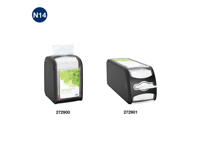 Servett TORK Xpressnap N14 vit 720/fp