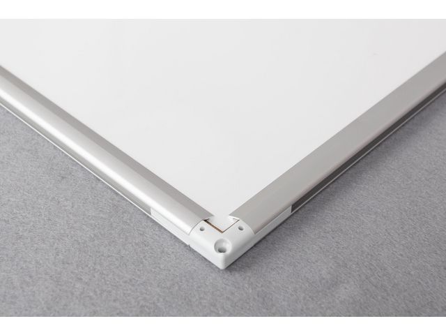 Whiteboard emalj alu-ram 120x100cm