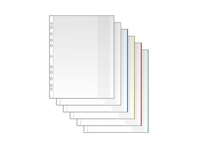 Plastficka Mapp A4 0,12mm neutral 100/fp