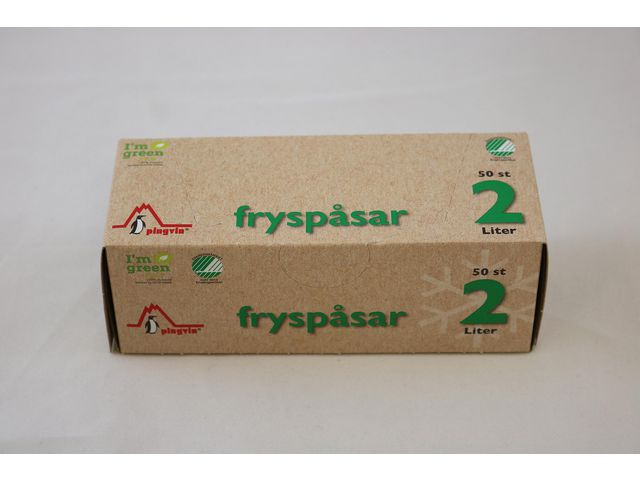Fryspåse PINGVIN ECO LDPE 2L 22my 50/fp