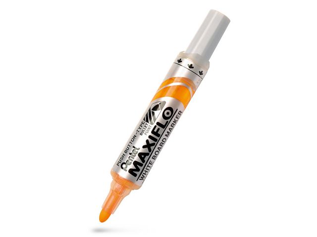 Whiteboardpenna PENTEL Maxiflo 1,5 gul